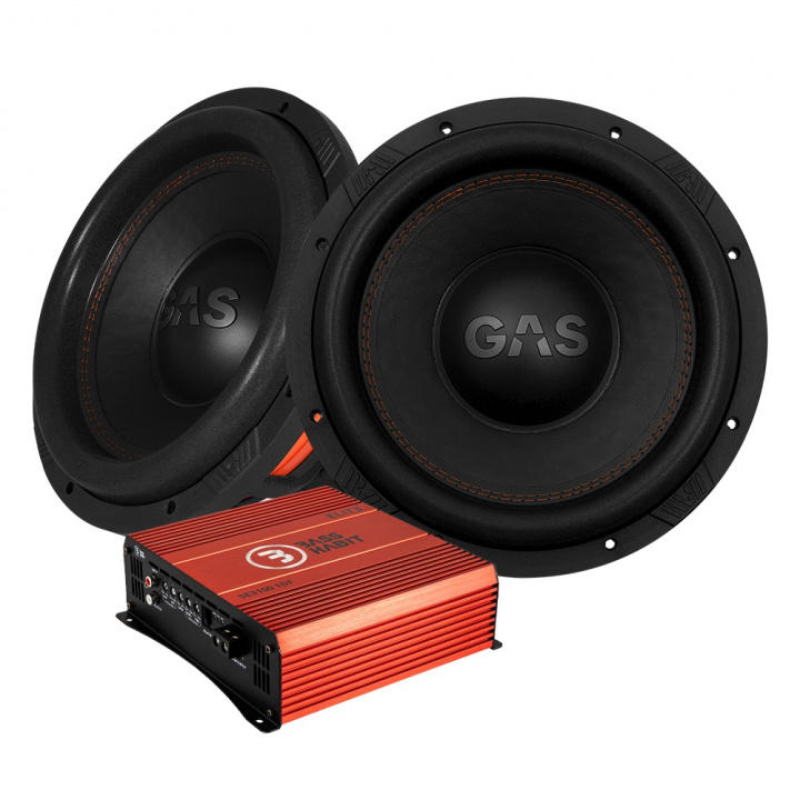 2-pack GAS MAX S1-12D1 & SPL ELITE 3100.1DF, baspaket i gruppen Paketerbjudanden / Baspaket hos CD Bilradio (SETMAXS112D1PKT2)