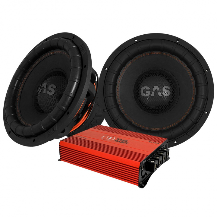 2-pack GAS MAX S2-15D1 & SPL ELITE 5100.1DF, baspaket i gruppen Paketerbjudanden / Baspaket hos CD Bilradio (SETMAXS215D1PKT2)