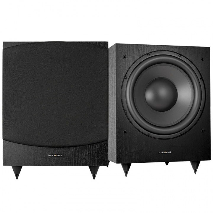 Dynavoice Magic MW12 subwoofer, Svart 2-pack i gruppen Hemmaljud / Högtalare / Baslådor hos CD Bilradio (SETMW12PKT1)