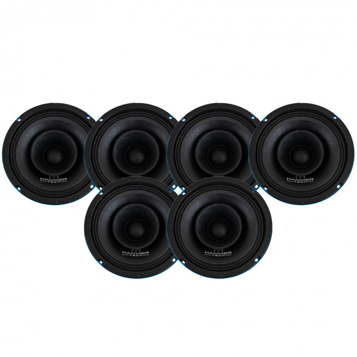 6-pack Hammer Tech Omni Class OCF165, 6.5tums mellanregister i gruppen Paketerbjudanden / SPL Högtalarpaket hos CD Bilradio (SETOCF65PKT2)