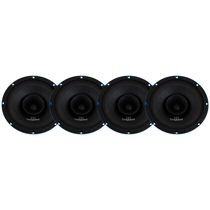 4-pack Hammer Tech Omni Class OCF200, 8tums mellanregister i gruppen Paketerbjudanden / SPL Högtalarpaket hos CD Bilradio (SETOCF8PKT1)