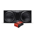 Rockford Fosgate P2-2X12 & Bass Habit SPL ELITE 1200.1DF, baspaket