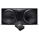 Rockford Fosgate P2-2X12 & Bass Habit SPL ELITE 1000.1DF