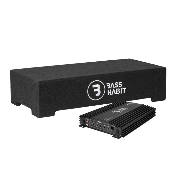 Bass Habit PL2212SR med PP600.1G2, baspaket i gruppen Paketerbjudanden / Baspaket hos CD Bilradio (SETPL2212SRPKT2)