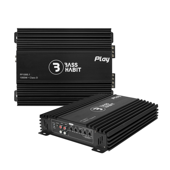 2-pack Bass Habit Play Power 1000.1 (gen. 2), monoblock i gruppen Slutsteg / 1 kanals / Mono hos CD Bilradio (SETPP10001G2X2)