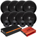 Rockford Fosgate PPS4-8 & Rockford Fosgate PP4-NT SPL-Paket, Large
