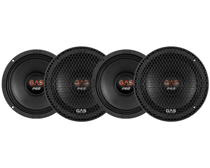 4-pack GAS PS3M64 PRO SPL Midbas 6.5 tum - 4 Ohm i gruppen Högtalare / 6.5
