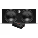 Rockford Fosgate R2-2X12 och Bass Habit RA2000W, baspaket