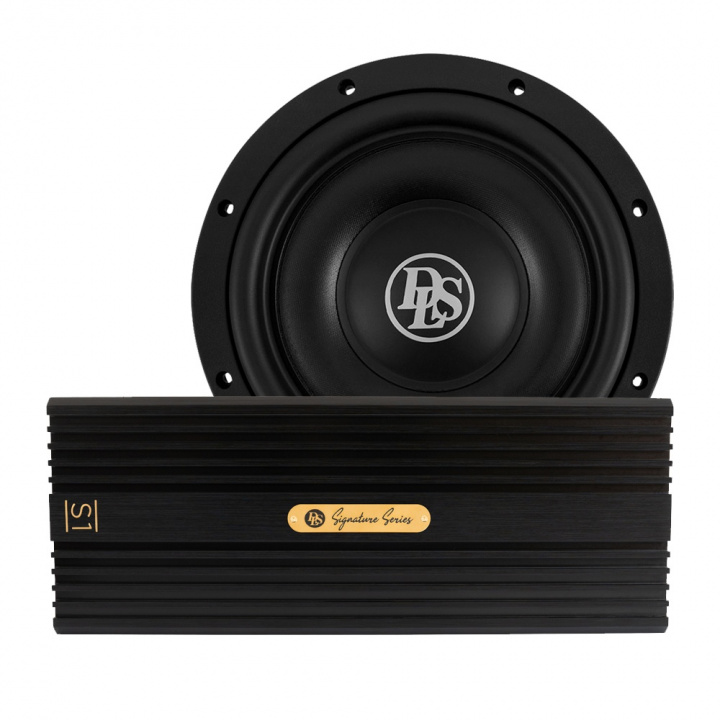 DLS Signature S1 & Reference RCS10.D2, baspaket i gruppen Kampanjer / Black Friday! hos CD Bilradio (SETRCS10D2PKT1)