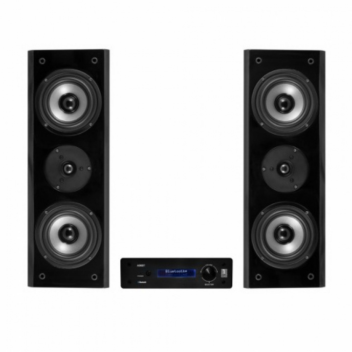 System One A50BT & System One SC155B, stereopaket i gruppen Kampanjer / Black Friday! hos CD Bilradio (SETSC155BPKT2)