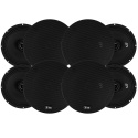 8-pack Bass Habit SPL Elite SE165CX, 6.5 tums koaxialhögtalare