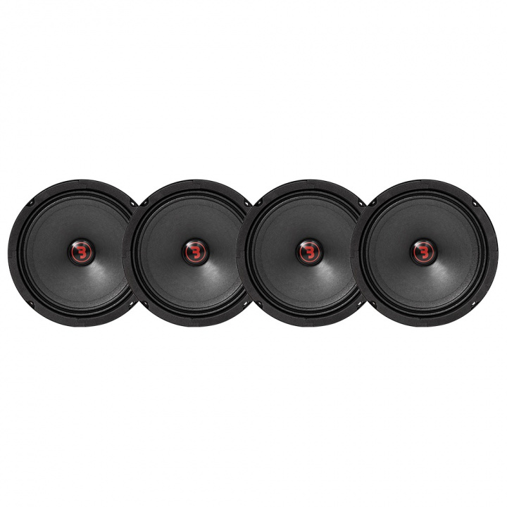 4-pack Bass Habit Rebel SR165M, 6.5 tums midbasar i gruppen Högtalare / 6.5