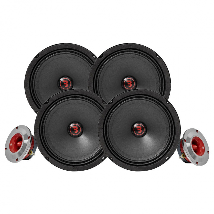 Bass Habit Rebel SR165M med SR25T, SPL-paket medium i gruppen Paketerbjudanden / SPL Högtalarpaket hos CD Bilradio (SETSR165PKT1)