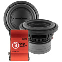 2-pack DS18 ZXI6.4D & Bass Habit SPL ELITE 1200.1DF, baspaket